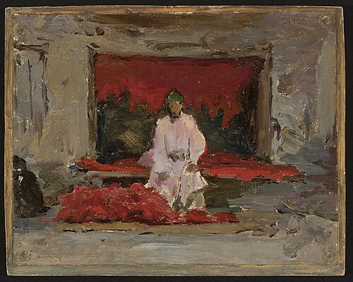 Pepper seller. From the journey to Turkestan, 1912, Ian Tsionglinski