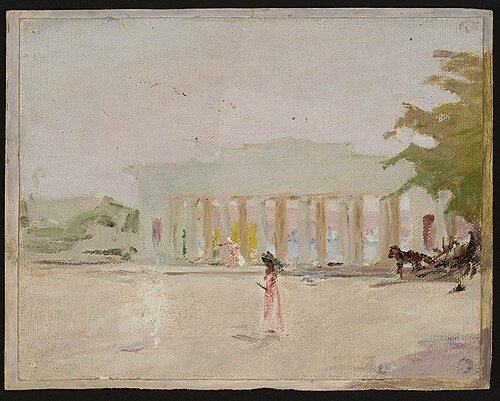 Sevastopol – Count's Quay. From the journey to Turkestan, 1912, Ian Tsionglinski