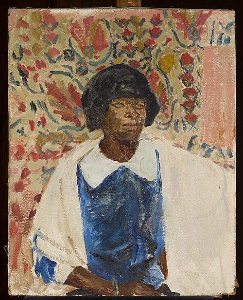Portrait of a Mulatto woman, 1912, Ian Tsionglinski