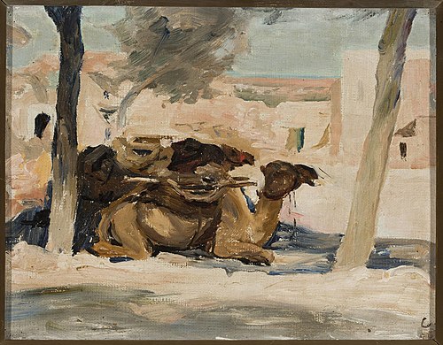 Camel. From the journey to Palestine, 1901, Ian Tsionglinski