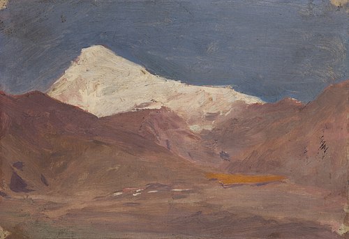 The Caucasus (Mount Kazbek), 1890, Ian Tsionglinski