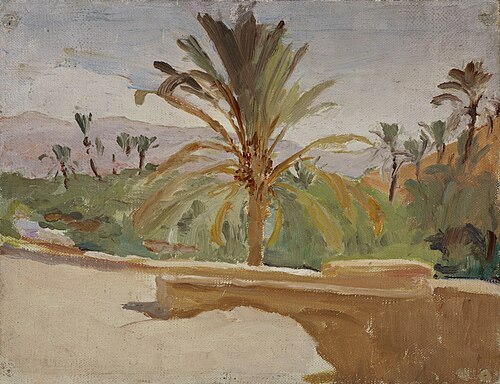 Biskra (Oasis with Palm Trees), 1909, Ian Tsionglinski
