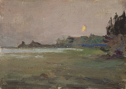 Moonlite Evening (Mist), 1910, Ian Tsionglinski