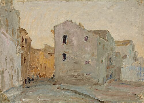 Syracuse (Architectural Fragment), 1910, Ian Tsionglinski