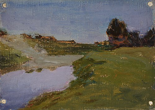 The White Night (The Ushakovka River), 1911, Ian Tsionglinski