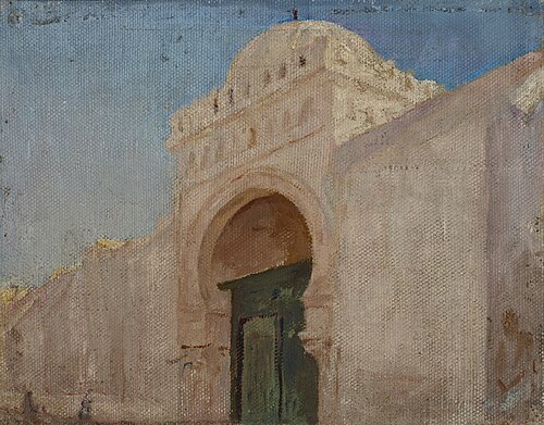 Kairouan (Entrance to the Mosque of the Barber), 1911, Ian Tsionglinski