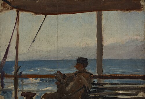 The Caucasus (Łobojkow on a Boat), 1892, Ian Tsionglinski