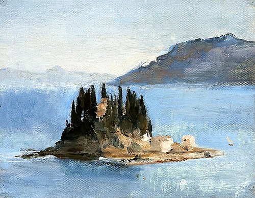 Corfu - Pontikonissi. De voyage en Grèce., 1905, Ian Tsionglinski