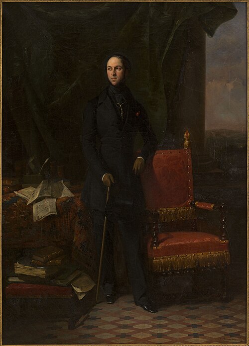 Portrait de Louis-Antoine Garnier-Pagès (1803-1878), 1840, Aimée Brune-Pagès