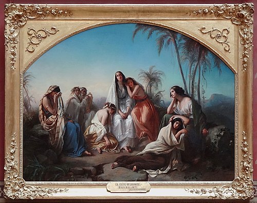 La Fille de Jephté, 1846, Aimée Brune-Pagès