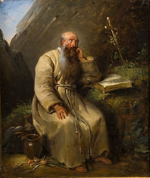 L'Ermite du Mont Denise, 1834, Aimée Brune-Pagès