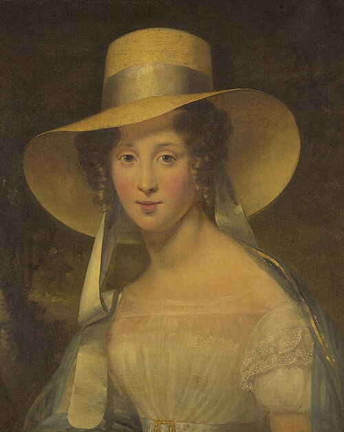 Portrait d'une jeune dame, 1825, Aimée Brune-Pagès