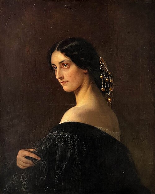 Portrait de Sophie Berthelot, 1861, Aimée Brune-Pagès