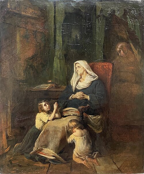 La Grand-mère, 1841, Aimée Brune-Pagès