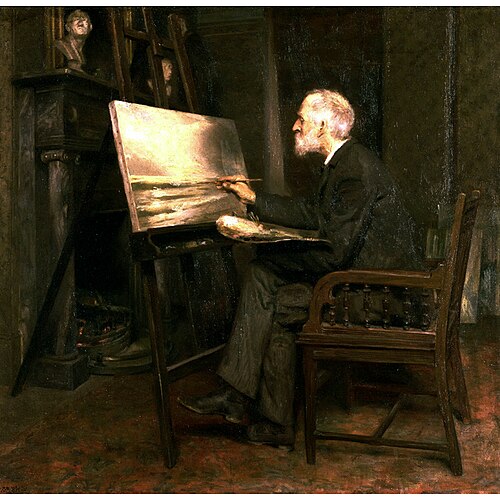 William Trost Richards, 1890, Anna Richards Brewster