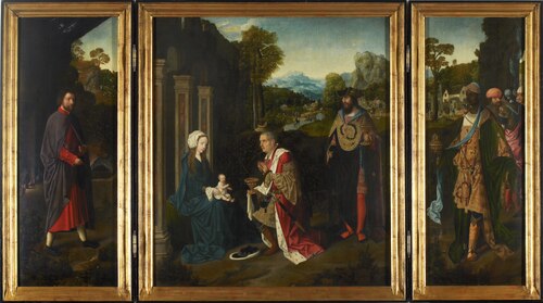 Adoration of the Magi, 1520, Maître de Hoogstraeten
