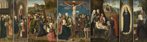 The Seven Sorrows of Mary, 1440, Master of Hoogstraeten