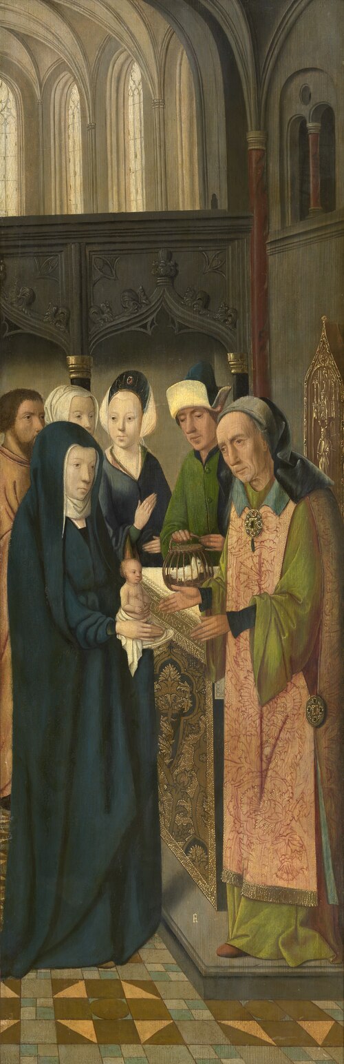 Presentation in the Temple, 1500, Master of Hoogstraeten