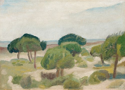 Spanskt landskap, , Ivan Aguéli