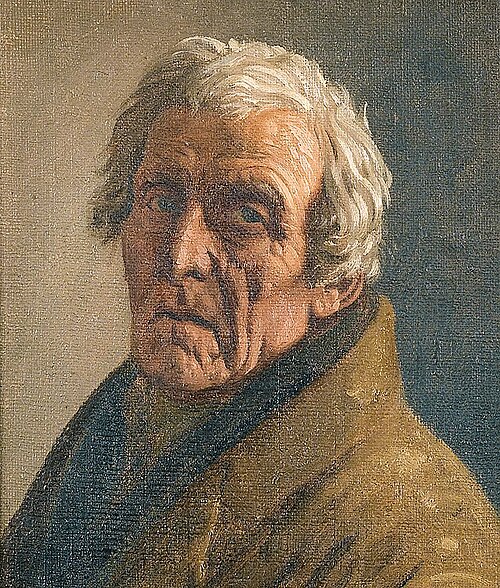 Portrait de vieillard, 1834, Aurèle Robert