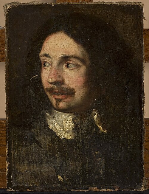 Study for a portrait of a man, , Frans Hals