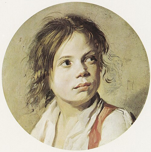 Head of a boy, 1635, Frans Hals