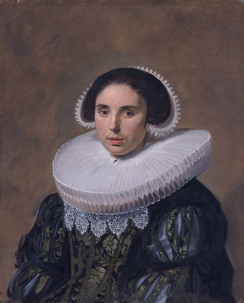 Portrait of Sara Wolphaerts van Diemen, 1634, Frans Hals