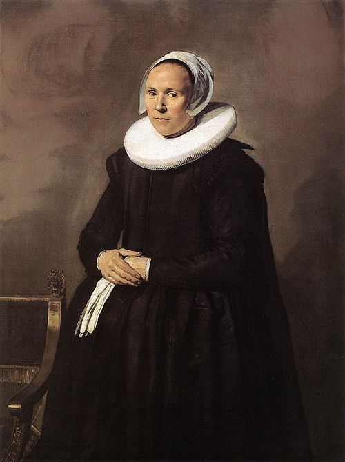 Portrait of Feyntje van Steenkiste, 1635, Frans Hals