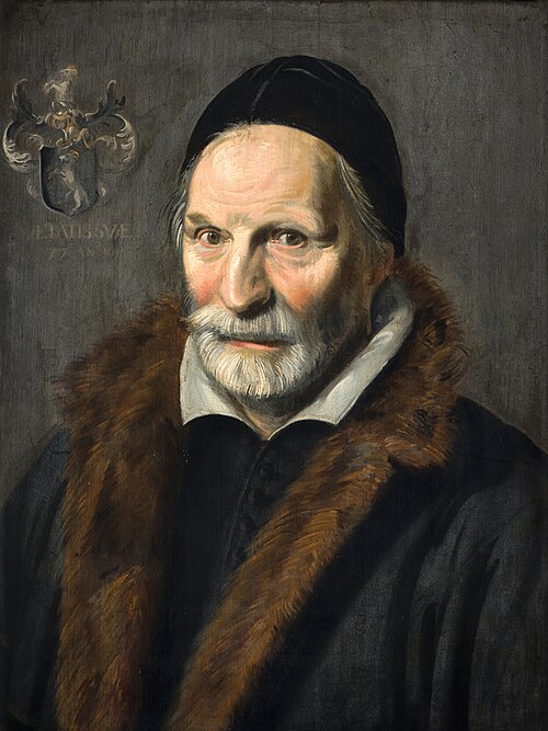Portrait de Jacobus Zaffius, 1611, Frans Hals