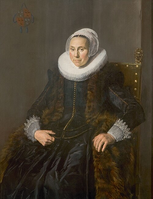 Portrait de Cornelia Voogt, 1631, Frans Hals