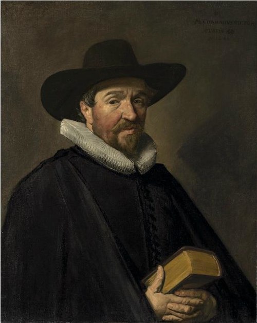 Portrait of Conrad Vietor, 1644, Frans Hals