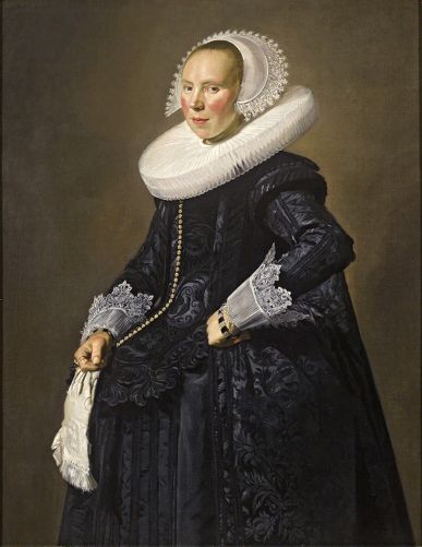Portrait of Cunera van Baersdorp, 1625, Frans Hals