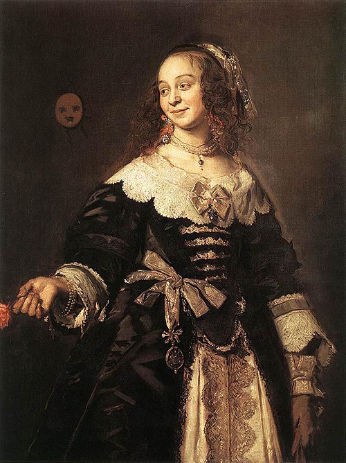 Portrait of Isabella Coymans, 1640, Frans Hals
