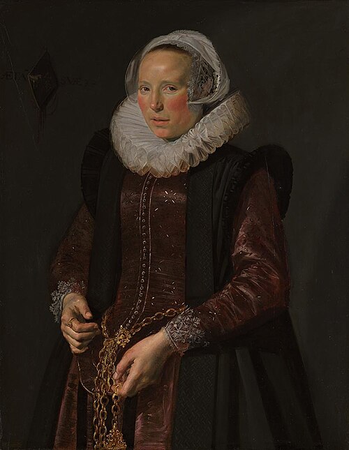 Portrait de femme, 1612, Frans Hals