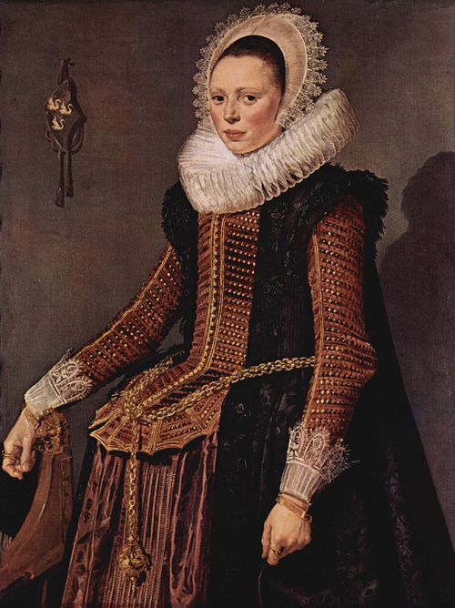 Portrait d'une femme, 1618, Frans Hals