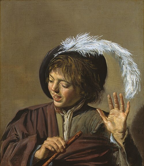 Boy with Flute, 1623, Frans Hals