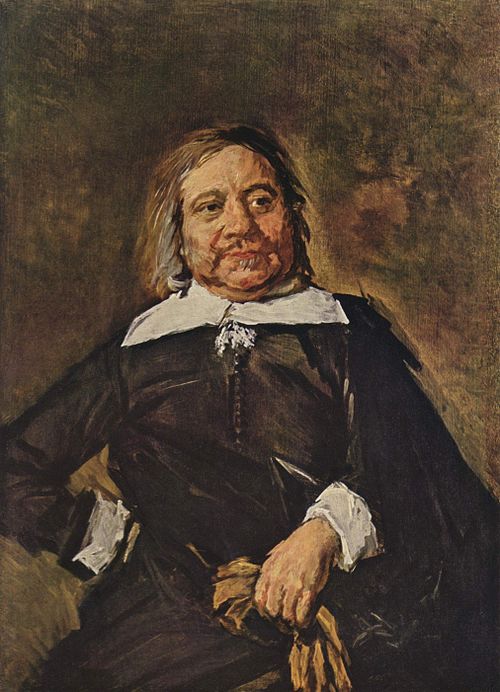 Portrait de Willem Croes (d.1666), 1658, Frans Hals