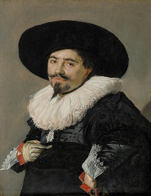 Portrait of a man, possibly Palamedes, 1625, Frans Hals