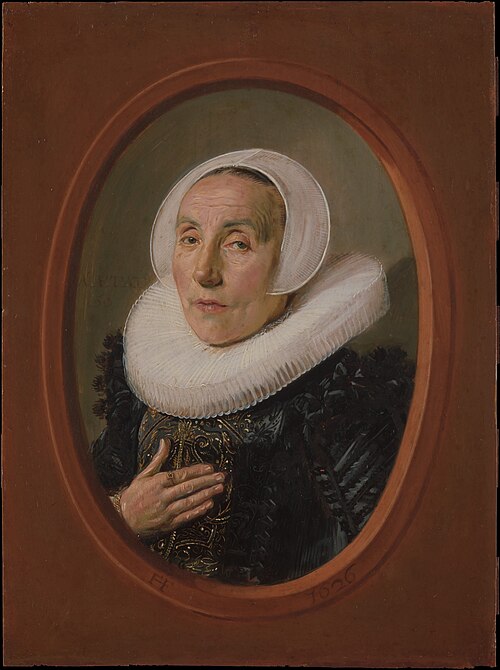 Portrait of Anna van der Aar, 1626, Frans Hals