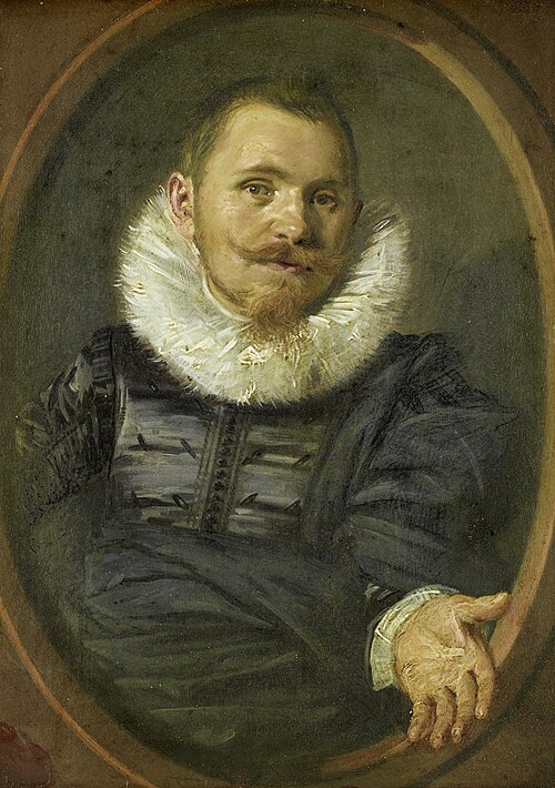 Portrait of a man, 1627, Frans Hals