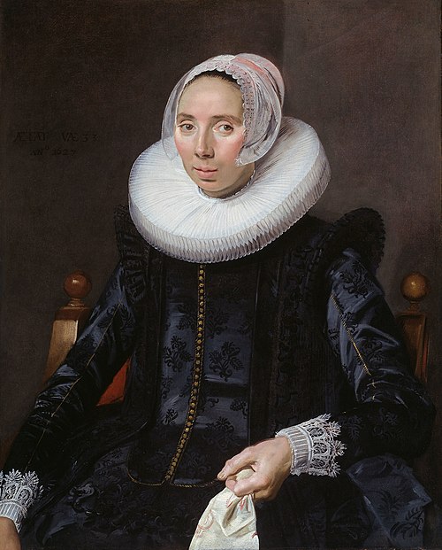 portrait d'une femme inconnue, 1627, Frans Hals