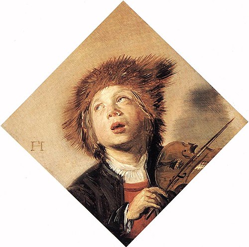 Jeune violist, 1625, Frans Hals