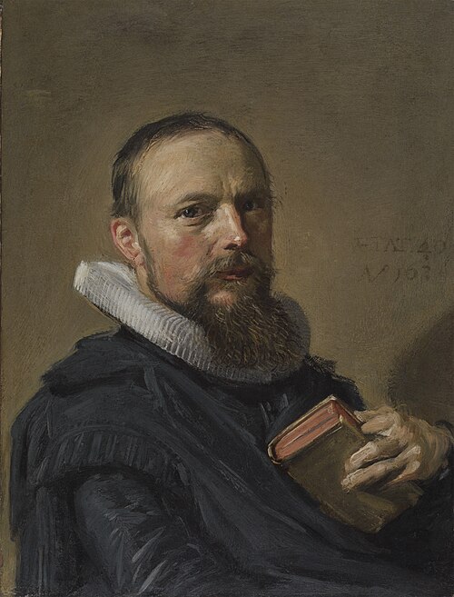 Portrait of Samuel Ampzing, 1630, Frans Hals