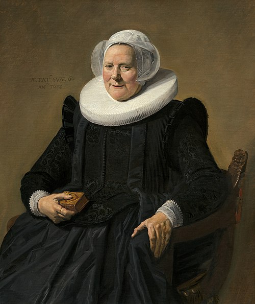 portrait d'une femme inconnue, 1633, Frans Hals