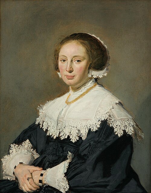 Portrait of a Woman, 1630, Frans Hals