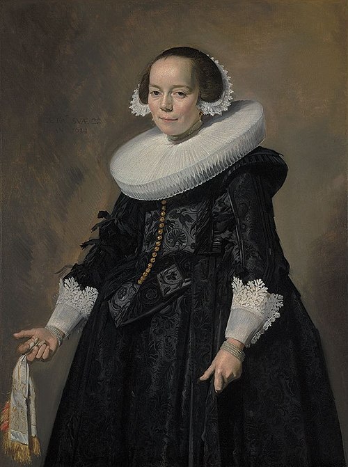 Portrait d'une femme, 1634, Frans Hals