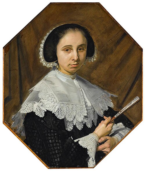 portrait d'une femme inconnue, 1635, Frans Hals