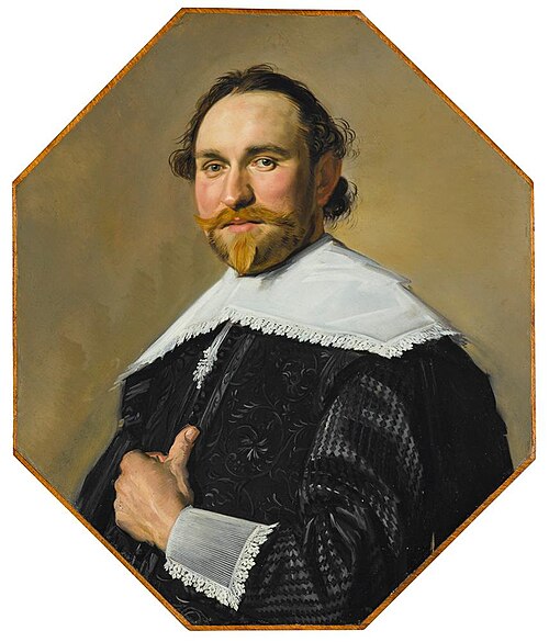 portrait d'un homme inconnu, 1637, Frans Hals