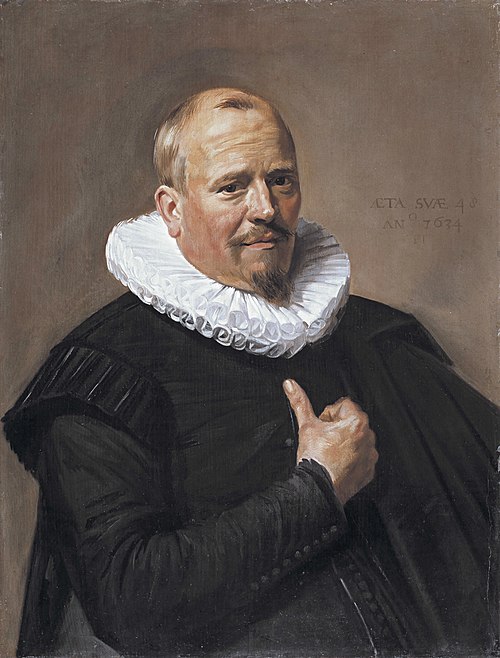 Portrait d'un homme inconnu, 1634, Frans Hals