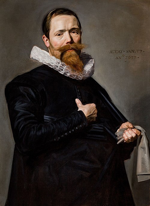 Portrait of a man aged 37, 1637, Frans Hals